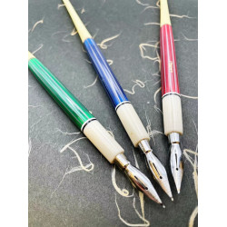 日式老款 沾水筆桿+筆尖 三色可選 