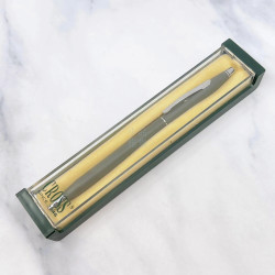 = 庫存新品 = CROSS 高仕 CENTURY 水泥灰霧面 銀夾  原子筆 = 庫存新品 = CROSS 高仕 CENTURY 水泥灰霧面 銀夾  原子筆
