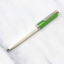 德國 Pelikan 百利金 2021年度限量色 K605 Green white  綠條 原子筆 德國 Pelikan 百利金 2021年度限量色 K605 Green white  綠條 原子筆