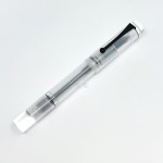 臺灣 OPUS 88 製筆精基 KOLORO DEMO 正統滴入式 透明示範鋼筆（特製彈性尖款）