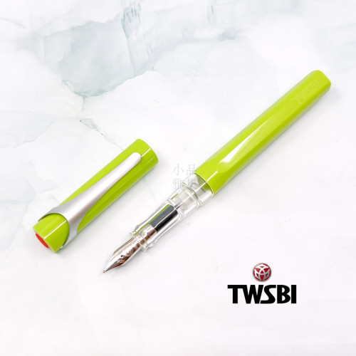 臺灣 TWSBI 三文堂 SWIPE 卡式上墨鋼筆(酪梨綠)