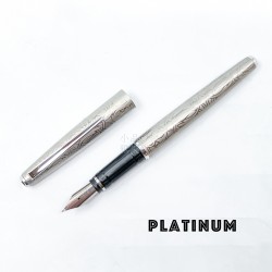 日本 Platinum 白金 PTA-500 不鏽鋼唐草 書法尖