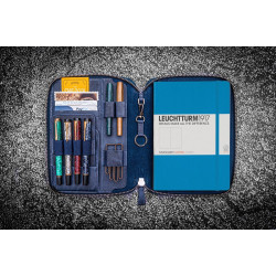 土耳其 Galen Leather 蓋倫皮革 平板插槽/可分離式筆插/A5筆記本套 (藍色) 土耳其 Galen Leather 蓋倫皮革 平板插槽/可分離式筆插/A5筆記本套 (藍色)