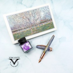 義大利 VISCONTI Van Gogh 梵谷 墨水禮盒組 鋼筆  （Orchard in Blossom 盛開的果園）