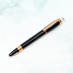 MONTBLANC 萬寶龍  漂浮玫瑰金夾 14K 金 鋼筆 (105651)  MONTBLANC 萬寶龍  漂浮玫瑰金夾 14K 金 鋼筆 (105651)