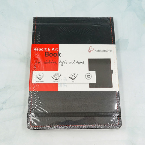 德國 Hahnemühle A5 Peport&Art 上翻 皮質外封 口袋素描本