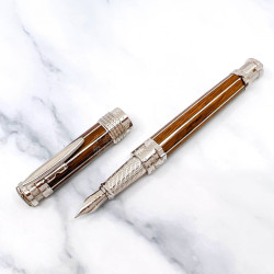 法國 S.T. DUPONT 都彭 SEVEN SEAS 七海限量系列 18K金 鋼筆