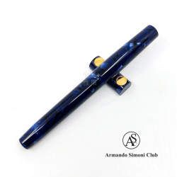 義大利 ASC Bologna Extra  波隆那 Minimalist 極簡系列 氣壓上墨 14K金 鋼筆(皇家藍)  義大利 ASC Bologna Extra  波隆那 Minimalist 極簡系列 氣壓上墨 14K金 鋼筆(皇家藍)