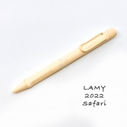 德國 Lamy Safari 狩獵系列 2022 限定色 原子筆（奶油慕斯）