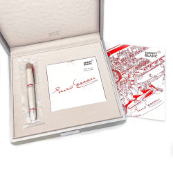 MONTBLANC 萬寶龍名人系列 Enzo Ferrari 恩佐‧法拉利 18K金尖 全金屬磨砂 鋼筆 限量1898支 MONTBLANC 萬寶龍名人系列 Enzo Ferrari 恩佐‧法拉利 18K金尖 全金屬磨砂 鋼筆 限量1898支