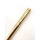 ☆中古品☆ SHEAFFER 西華 TARGA  BRASS 黃銅 USA製 14K金尖  鋼筆 附銅盒