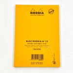 法國 RHODIA N°13 橘色上翻筆記本 105mmx148mm 橫線內頁（13600）