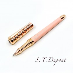 法國 S.T. DUPONT 都彭 LIBERTE 系列 PINK GOLD/PINK 粉色玫瑰金蓋 鋼珠筆