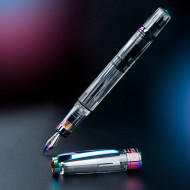 臺灣 TWSBI 三文堂 DIAMOND #580 透明 活塞鋼筆 (彩虹)   臺灣 TWSBI 三文堂 DIAMOND #580 透明 活塞鋼筆 (彩虹)