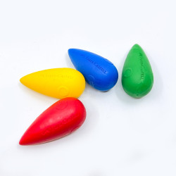 德國 FABER-CASTELL 輝柏 學齡水滴可擦拭蠟筆 4色 (122604) 德國 FABER-CASTELL 輝柏 學齡水滴可擦拭蠟筆 4色 (122604)