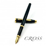 CROSS 高仕Century II 亮黑金夾 18K 鋼筆
