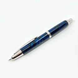 日本 PILOT 百樂 Capless SE 18K 大理石紋 鋼筆 (深藍) 日本 PILOT 百樂 Capless SE 18K 大理石紋 鋼筆 (深藍)