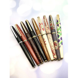 ☆中古品 ☆ 日本 經典特色 本革 鋼筆  (9色可選) ☆中古品 ☆ 日本 經典特色 本革 鋼筆  (9色可選)