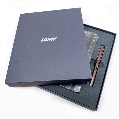 德國 Lamy LX 奢華系列 限定筆記本 + 鋼筆 禮盒組 (筆身顏色可選)