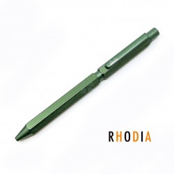 Rhodia scRipt Multi Pen 多功能筆 三用原子筆（二色原子筆＋自動鉛筆）鼠尾草綠