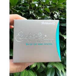 德國 Pelikan 百利金 Edelstein 逸彩系列 墨水 2022限定色（APATITE磷光石藍）