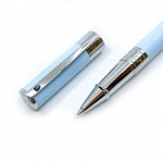 法國 S.T. Dupont 都彭 D-Initial 系列 鋼珠筆（藍鉻）