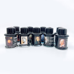 德國 Jansen 手工墨水DE ATRAMENTIS 人物紀念 鋼筆墨水(可加購禮盒)