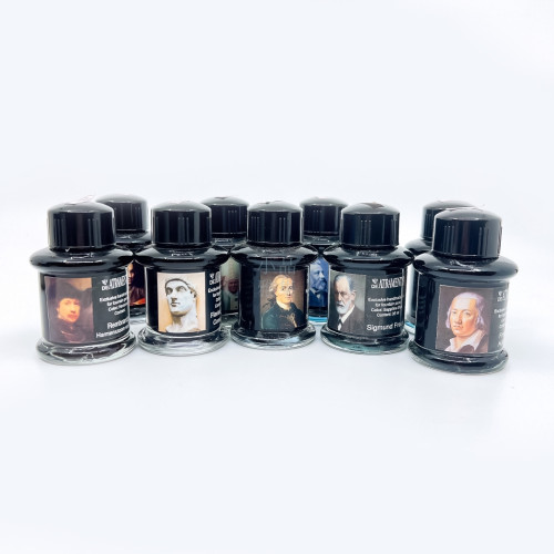 德國 Jansen 手工墨水DE ATRAMENTIS 人物紀念 鋼筆墨水(可加購禮盒)