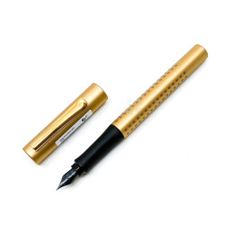 德國 Faber-Castell 輝柏 好點子握得住 鋼筆(金色) 德國 Faber-Castell 輝柏 好點子握得住 鋼筆(金色)