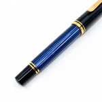 德國 Pelikan 百利金 M400 14k金 鋼筆（藍條金夾）