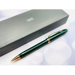 =庫存新品= CROSS 高仕 TOWNSEND 美國製 (老款) 濤聲 大理石綠紋 原子筆 NK-56310