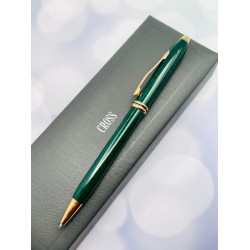 =庫存新品= CROSS 高仕 TOWNSEND 美國製 (老款) 濤聲 大理石綠紋 原子筆 NK-56310