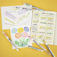 Kuretake 日本吳竹 ZIG Clean Color Dot 單頭點點筆 粉彩色 六入組 Kuretake 日本吳竹 ZIG Clean Color Dot 單頭點點筆 粉彩色 六入組