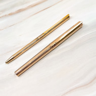 ⭐ 庫存新品 ⭐ 法國 S.T. Dupont 都彭 玫瑰金桿 鋼筆/原子筆