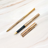 ⭐ 庫存新品 ⭐ 法國 S.T. Dupont 都彭 玫瑰金桿 鋼筆/原子筆