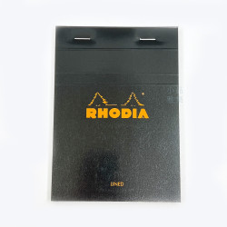 法國 RHODIA N°13 黑色上翻筆記本 105mmx148mm 橫線內頁(136009) 法國 RHODIA N°13 黑色上翻筆記本 105mmx148mm 橫線內頁(136009)