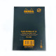 法國 RHODIA N°13 黑色上翻筆記本 105mmx148mm 橫線內頁（136009）