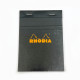 法國 RHODIA N°13 黑色上翻筆記本 105mmx148mm 方格內頁（132009）
