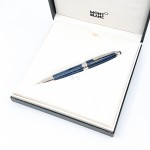 德國 Montblanc 萬寶龍  暮藍系列 LeGrand 鋼珠筆 