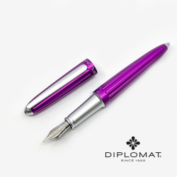 德國 DIPLOMAT 迪波曼 AERO 太空梭 禮盒組 鋼筆(紫羅蘭 不鏽鋼尖) 德國 DIPLOMAT 迪波曼 AERO 太空梭 禮盒組 鋼筆(紫羅蘭 不鏽鋼尖)