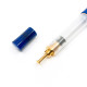 臺灣 尚羽堂 權杖系列  真空上墨 鋼筆 透明桿（閃耀藍）