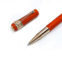 德國 Montblanc "Rouge et Noir"  新款 Spider Metamorphosis 蜘蛛蛻變 鋼珠筆 (珊瑚紅) 德國 Montblanc "Rouge et Noir"  新款 Spider Metamorphosis 蜘蛛蛻變 鋼珠筆 (珊瑚紅)