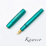 德國 Kaweco AL Sport 鋁合金 鋼筆 (2022 Iguana Blue 鬣蜥藍)可加購短鋼皮套 德國 Kaweco AL Sport 鋁合金 鋼筆 (2022 Iguana Blue 鬣蜥藍)可加購短鋼皮套