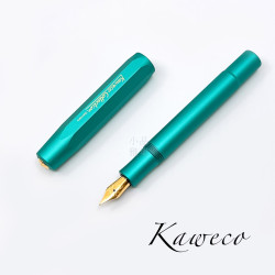 德國 Kaweco AL Sport 鋁合金 鋼筆 (2022 Iguana Blue 鬣蜥藍)可加購短鋼皮套 德國 Kaweco AL Sport 鋁合金 鋼筆 (2022 Iguana Blue 鬣蜥藍)可加購短鋼皮套