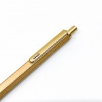 法國 RHODIA Ballpoint Pen 0.7 按壓式 原子筆（金色）
