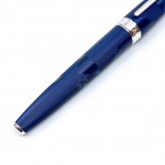 瑞士卡達Caran d'Ache Leman 利曼 18k金 鋼筆（Bleu Marin 海洋藍）