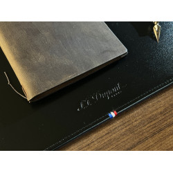法國 S.T. DUPONT 都彭 LINE D 黑色 真皮 皮革 桌墊 皮墊 寫字墊 (54X42X0.5 cm) 法國 S.T. DUPONT 都彭 LINE D 黑色 真皮 皮革 桌墊 皮墊 寫字墊 (54X42X0.5 cm)
