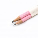 德國 Graf von Faber-Castell 繩紋飾 三入一組 The perfect pencil 補充用完美鉛筆（Yozakura 櫻花粉）