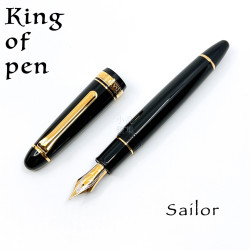 日本 Sailor 寫樂 KOP the King of PEN 筆王 Profit 21K金 鋼筆(黑桿金夾) 日本 Sailor 寫樂 KOP the King of PEN 筆王 Profit 21K金 鋼筆(黑桿金夾)