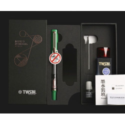 臺灣 TWSBI 三文堂 ECO-T 三角握位 活塞鋼筆( 綠翡翠玫金禮盒) 臺灣 TWSBI 三文堂 ECO-T 三角握位 活塞鋼筆( 綠翡翠玫金禮盒)